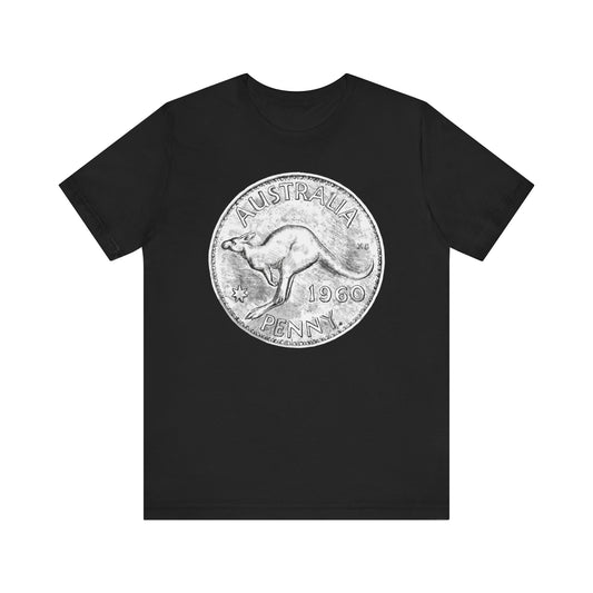 Kangaroo - Australian Coin T-Shirt