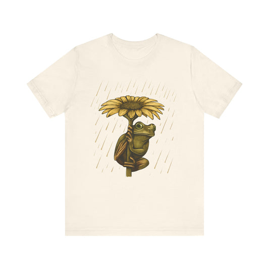 Frog Sunflower Shelter T-Shirt