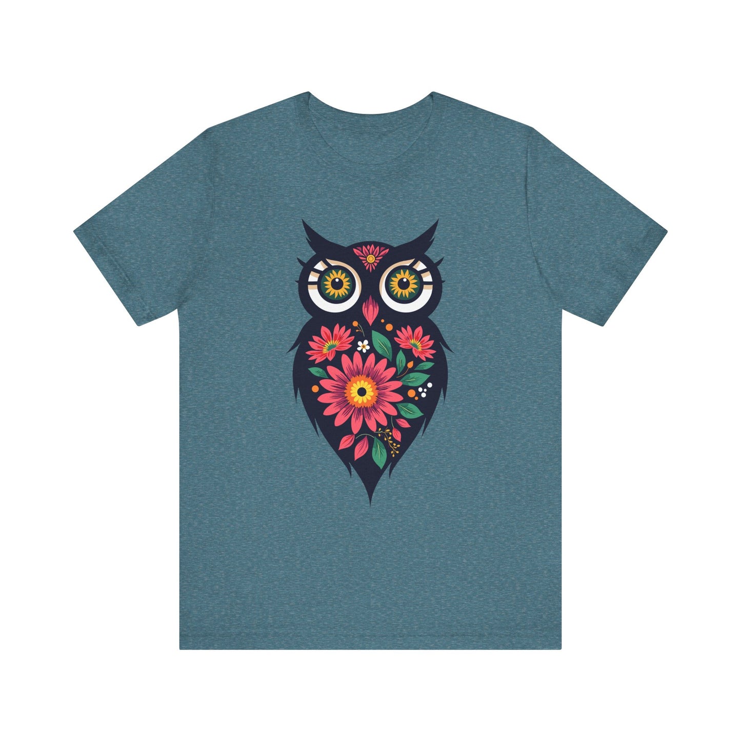 Floral Owl T-Shirt