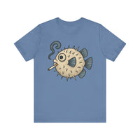 Pufffer Fish Smoking Cigarette T-Shirt
