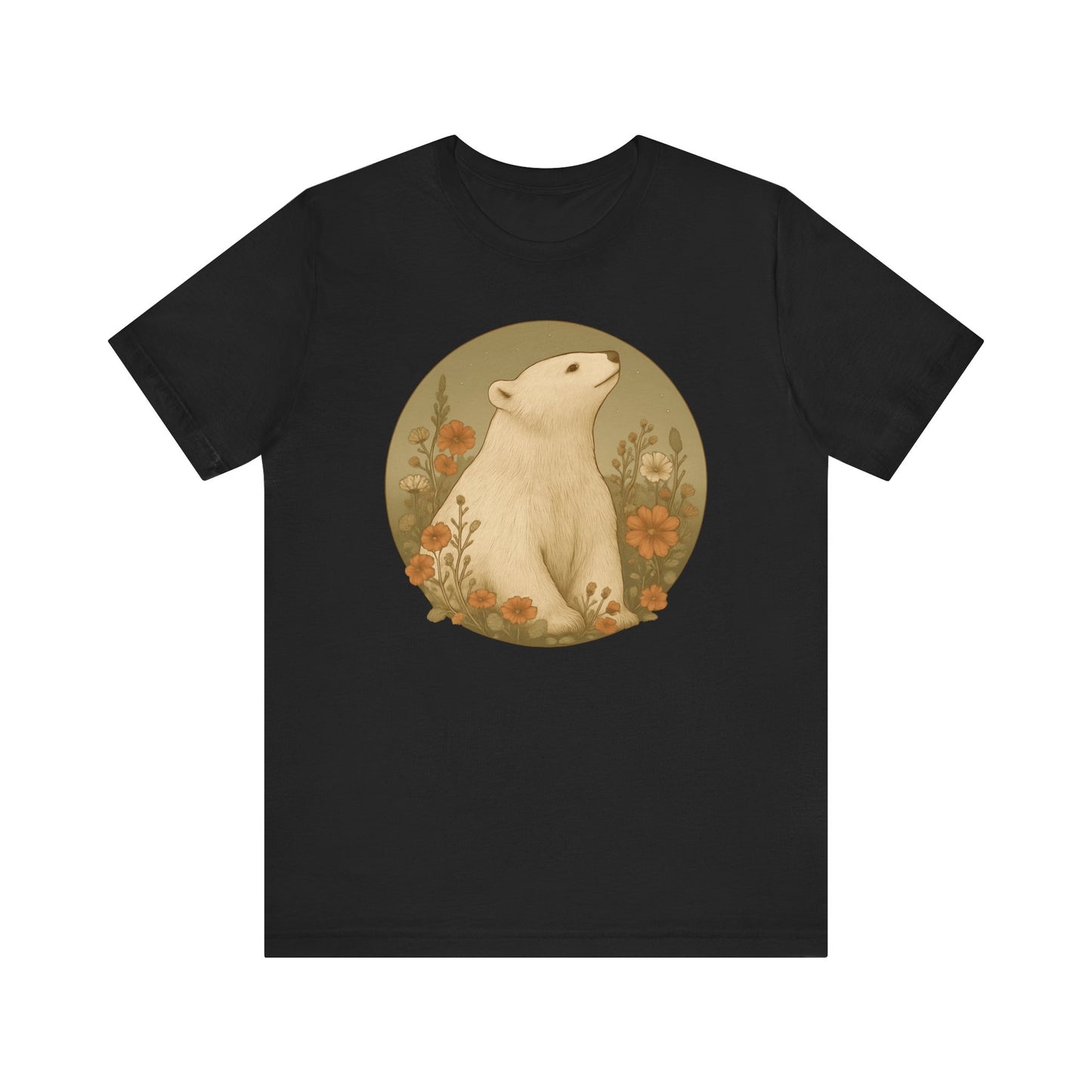 Polar Bear Arctic Foliage T-Shirt