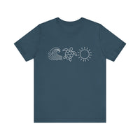 Ocean Turtle Sun T-Shirt