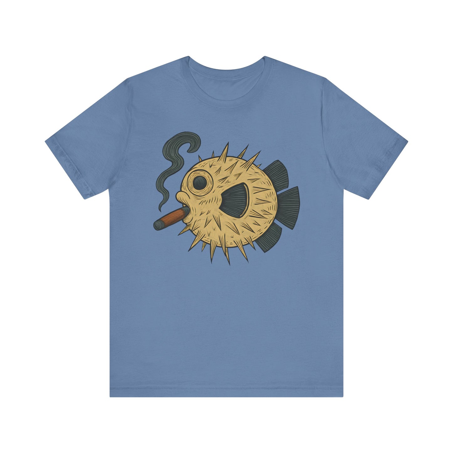 Puffer Fish Cigar T-Shirt