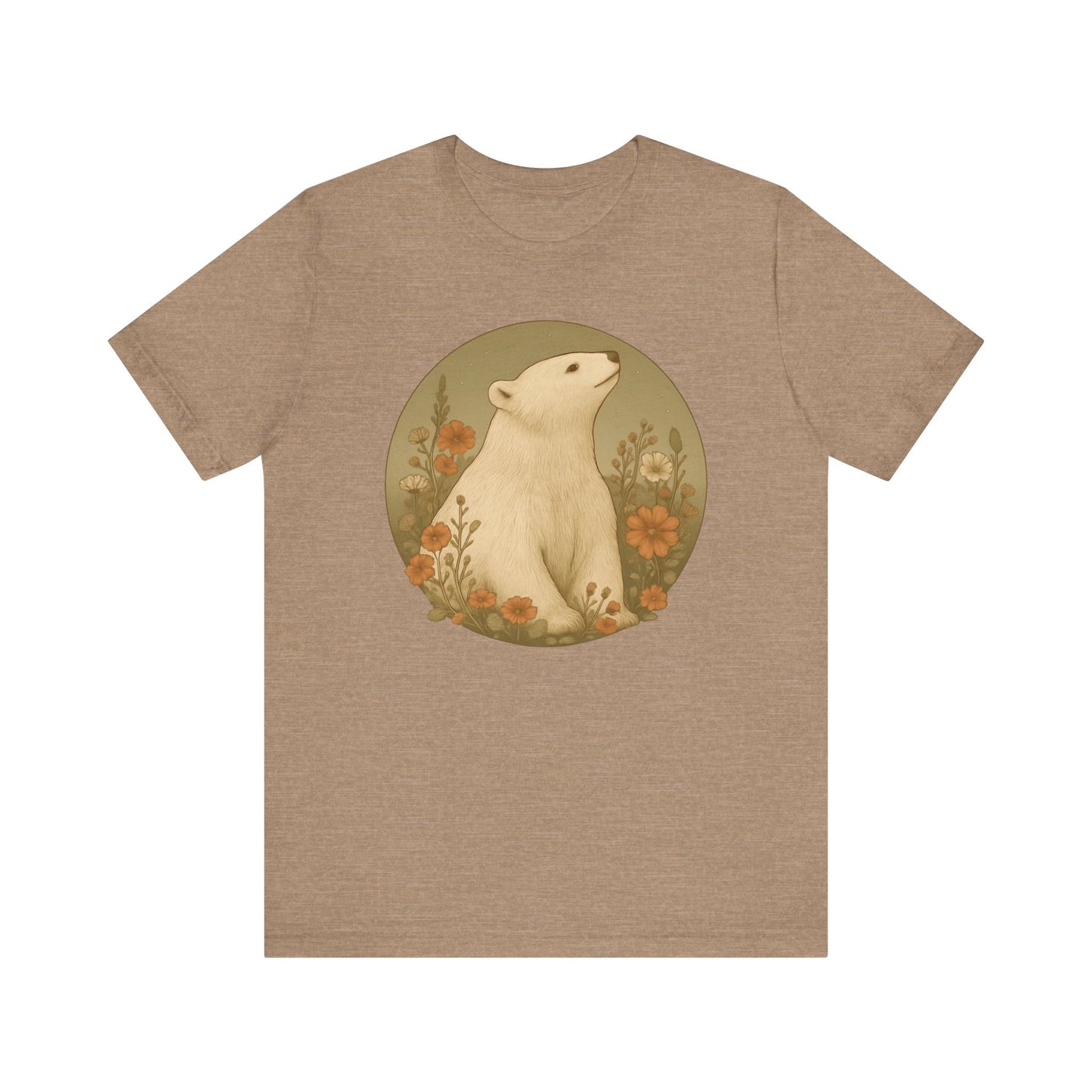 Polar Bear Arctic Foliage T-Shirt