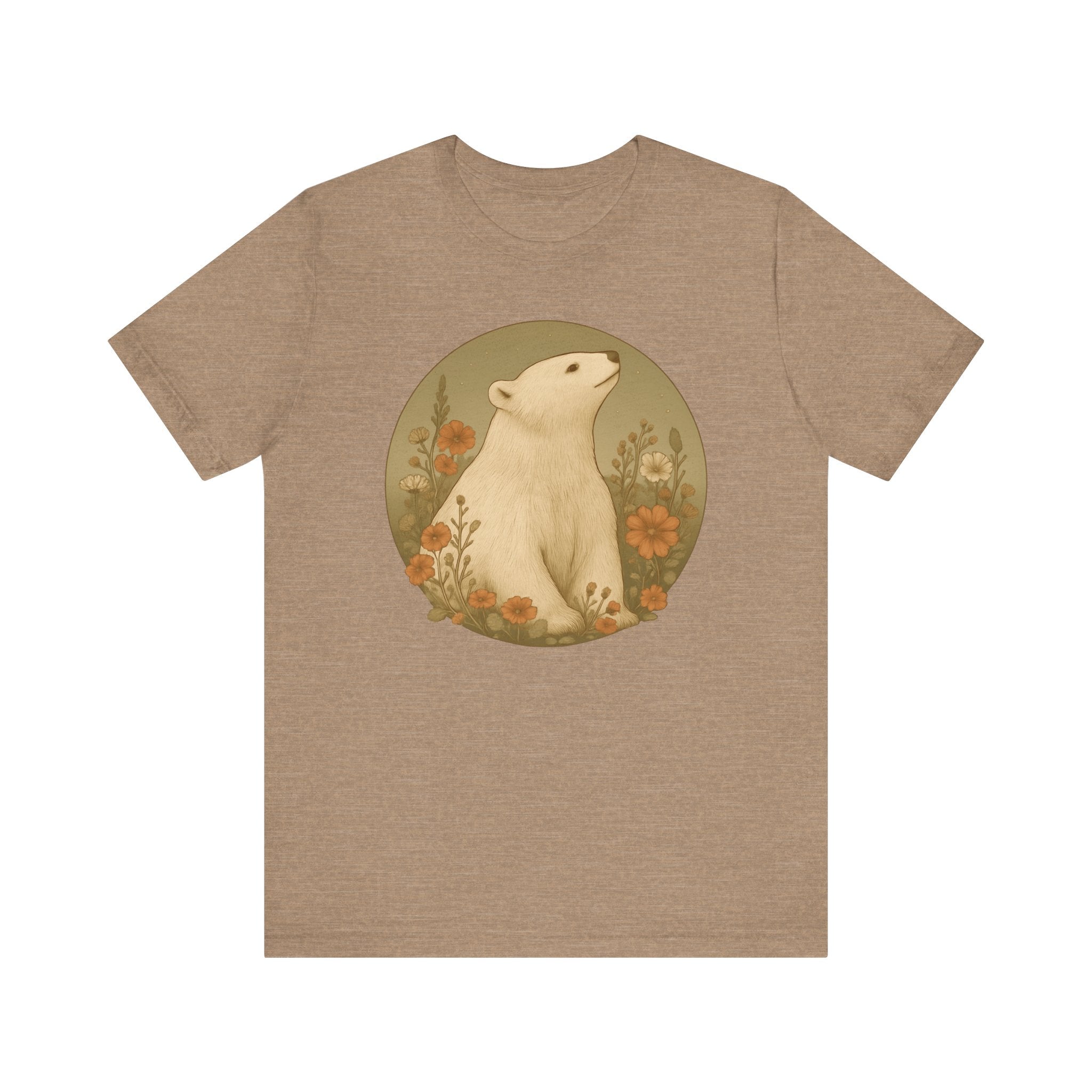 Polar Bear Arctic Foliage T-Shirt