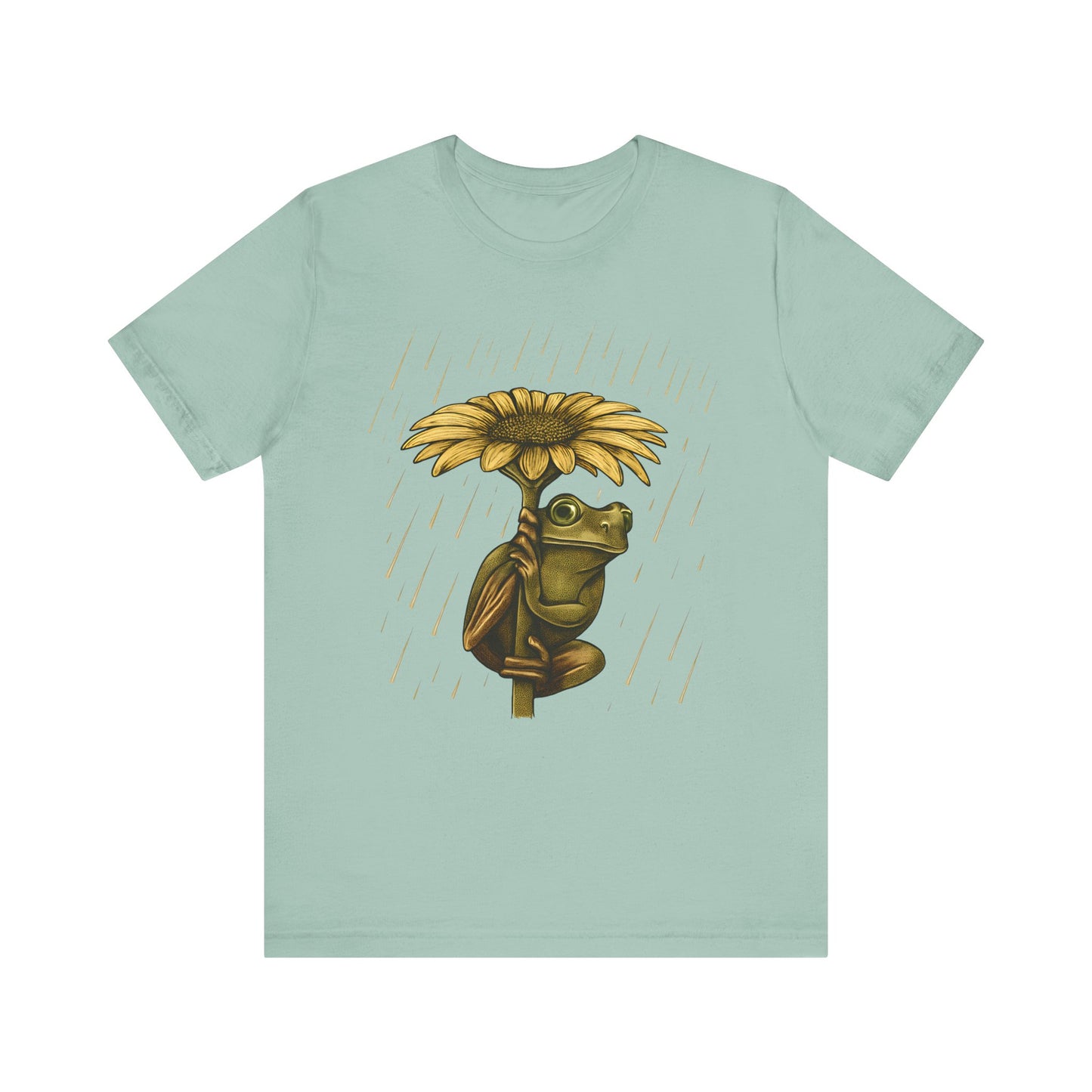 Frog Sunflower Shelter T-Shirt