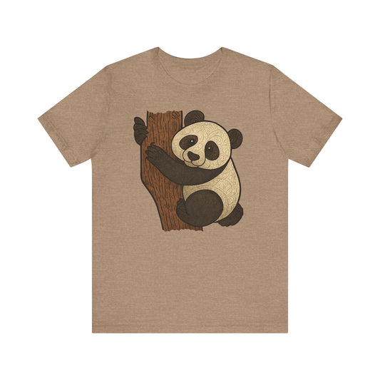Panda on Tree T-Shirt