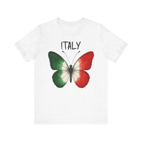 Italian Flag Butterfly T-Shirt