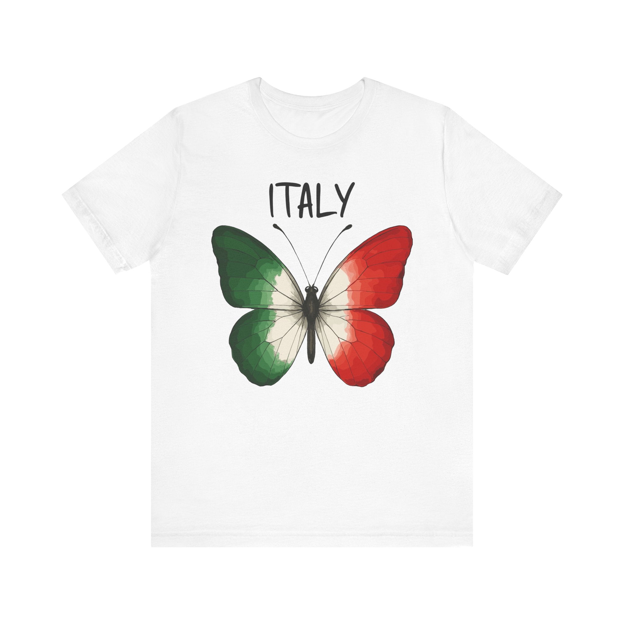 Italian Flag Butterfly T-Shirt