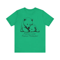 Bear and Cub Fierce Love Fierce Protector T-Shirt
