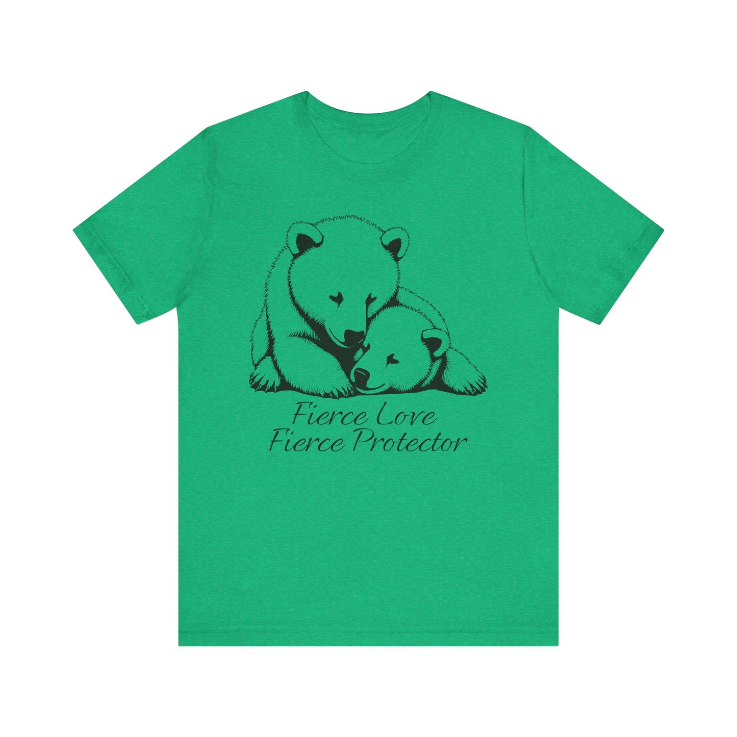 Bear and Cub Fierce Love Fierce Protector T-Shirt