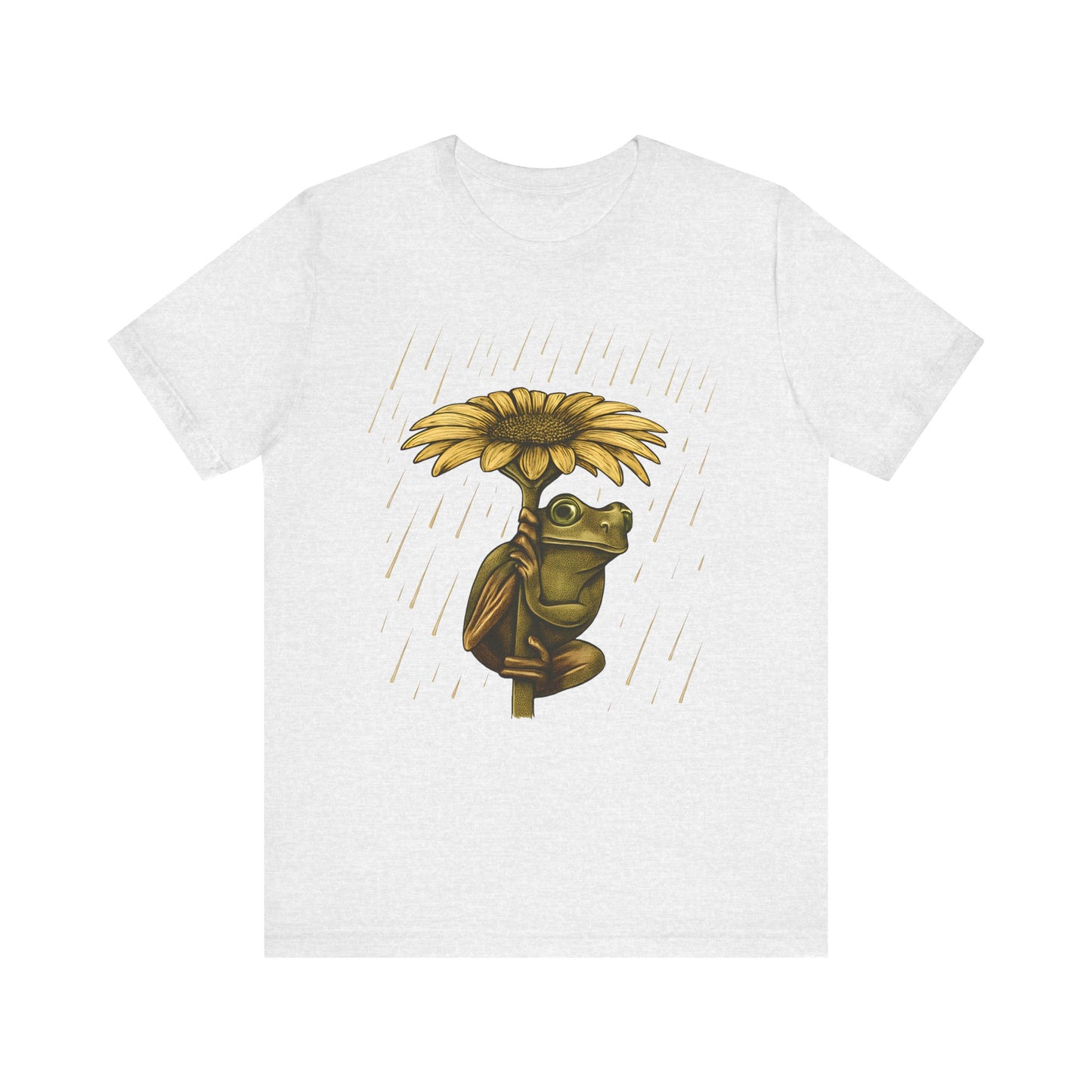 Frog Sunflower Shelter T-Shirt