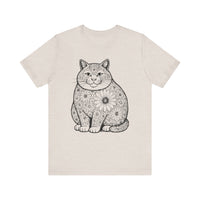 Fat Cat Sunflower T-Shirt