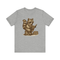 Raccoon Reading T-Shirt