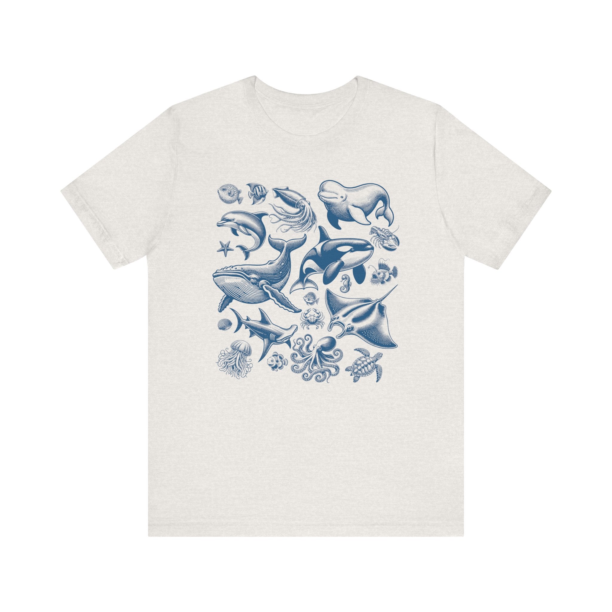 Ocean Life Collage T-Shirt