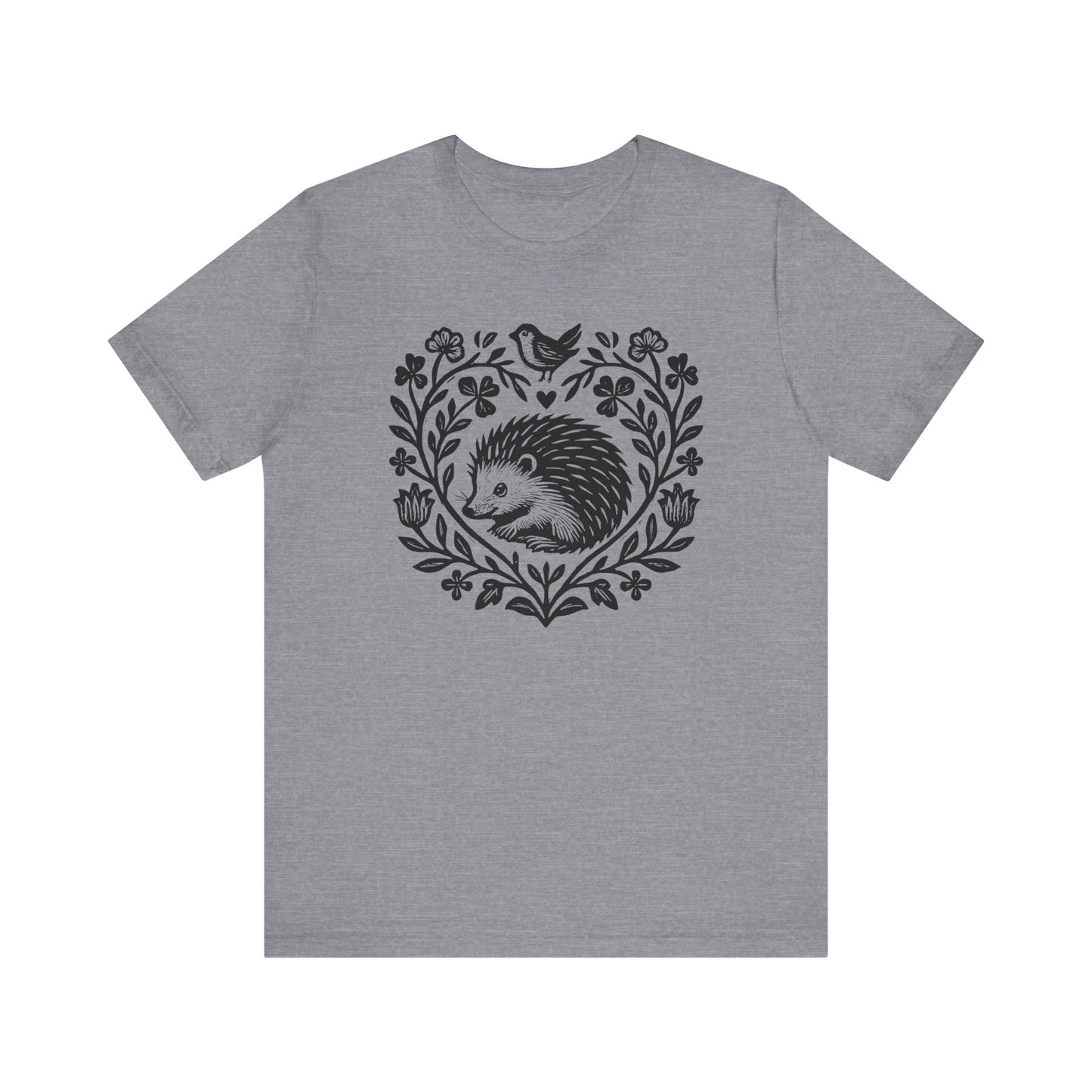 Hedgehog Linocut T-Shirt