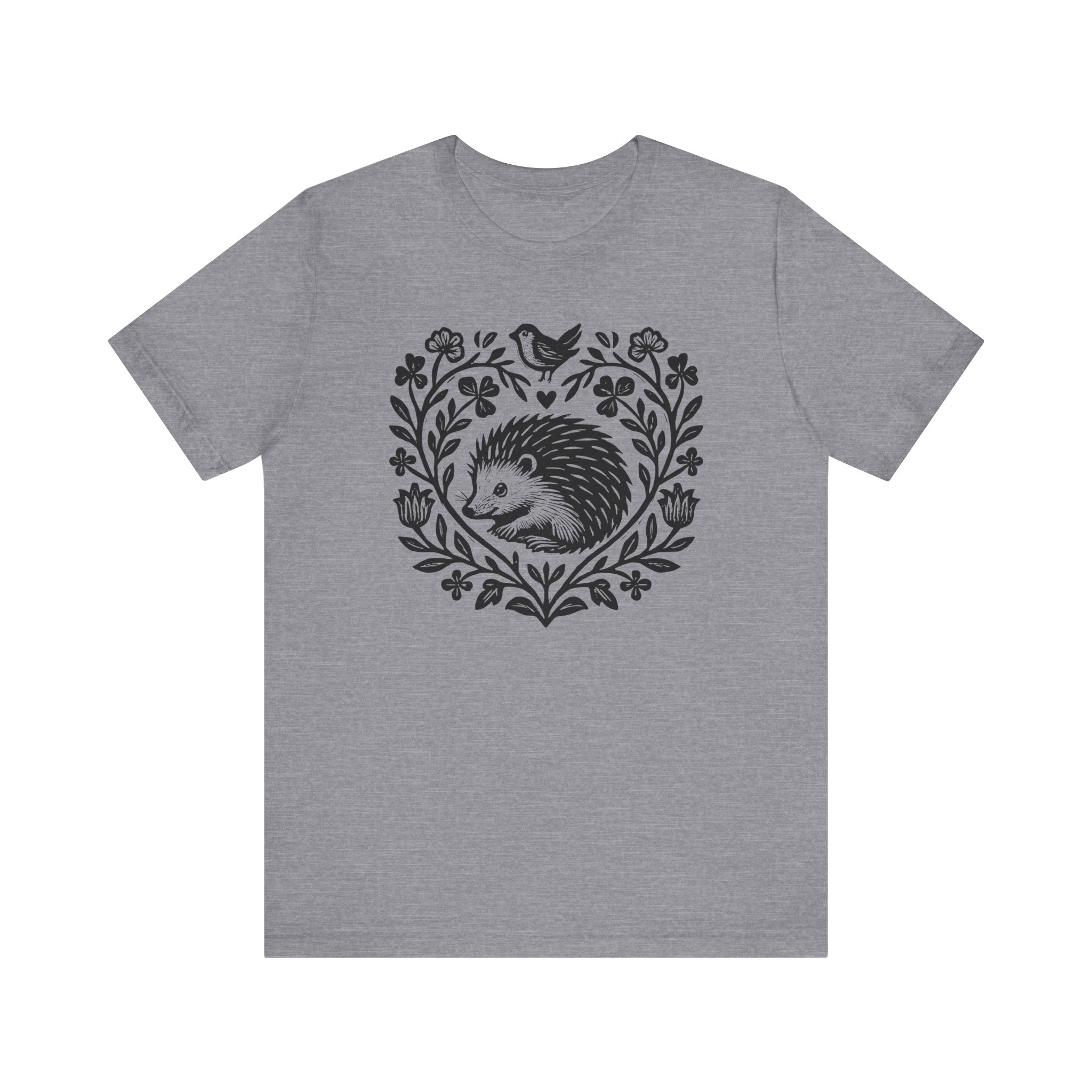 Hedgehog Linocut T-Shirt