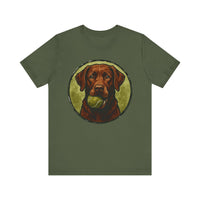 Chocolate Lab Water Color T-Shirt