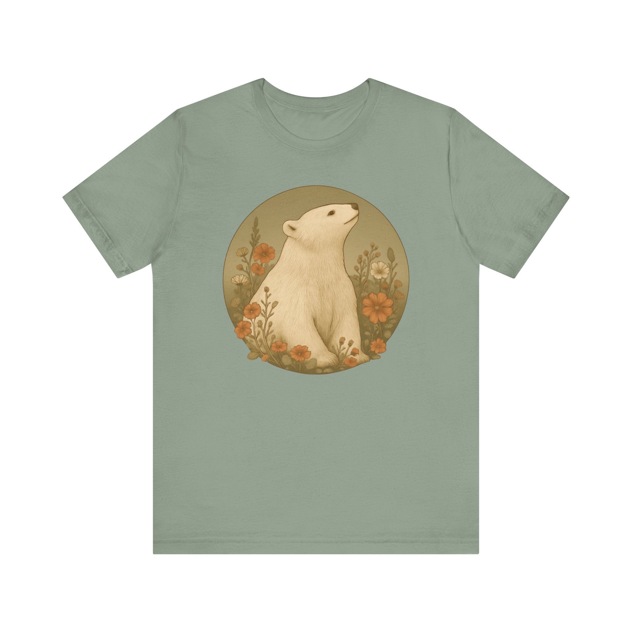Polar Bear Arctic Foliage T-Shirt
