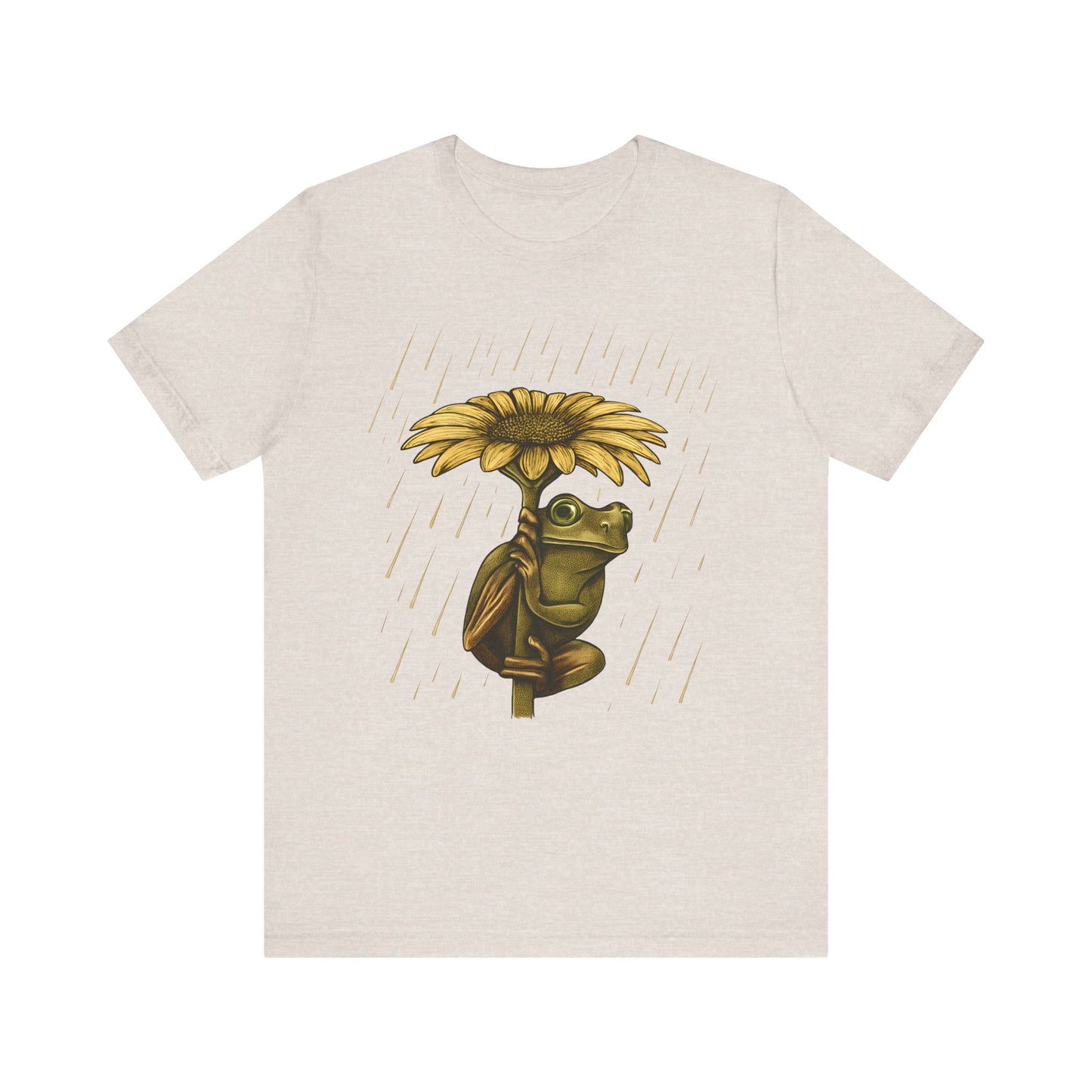 Frog Sunflower Shelter T-Shirt