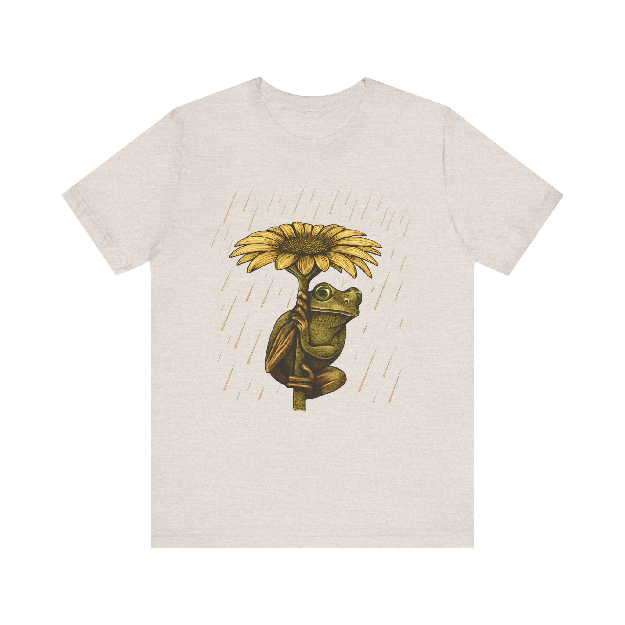 Frog Sunflower Shelter T-Shirt
