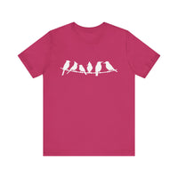 Birds on Wire Silhouette T-Shirt