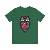 Floral Owl T-Shirt