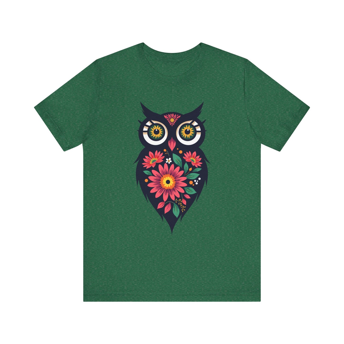 Floral Owl T-Shirt