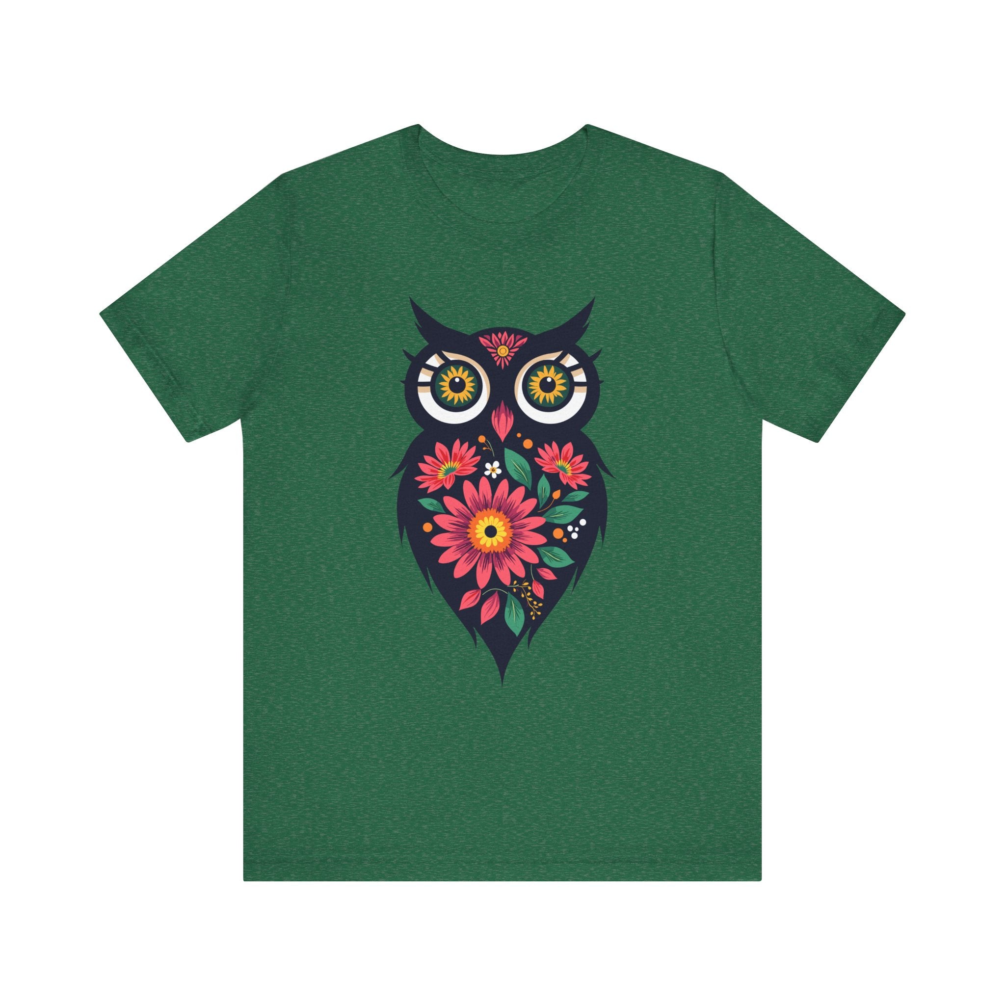 Floral Owl T-Shirt