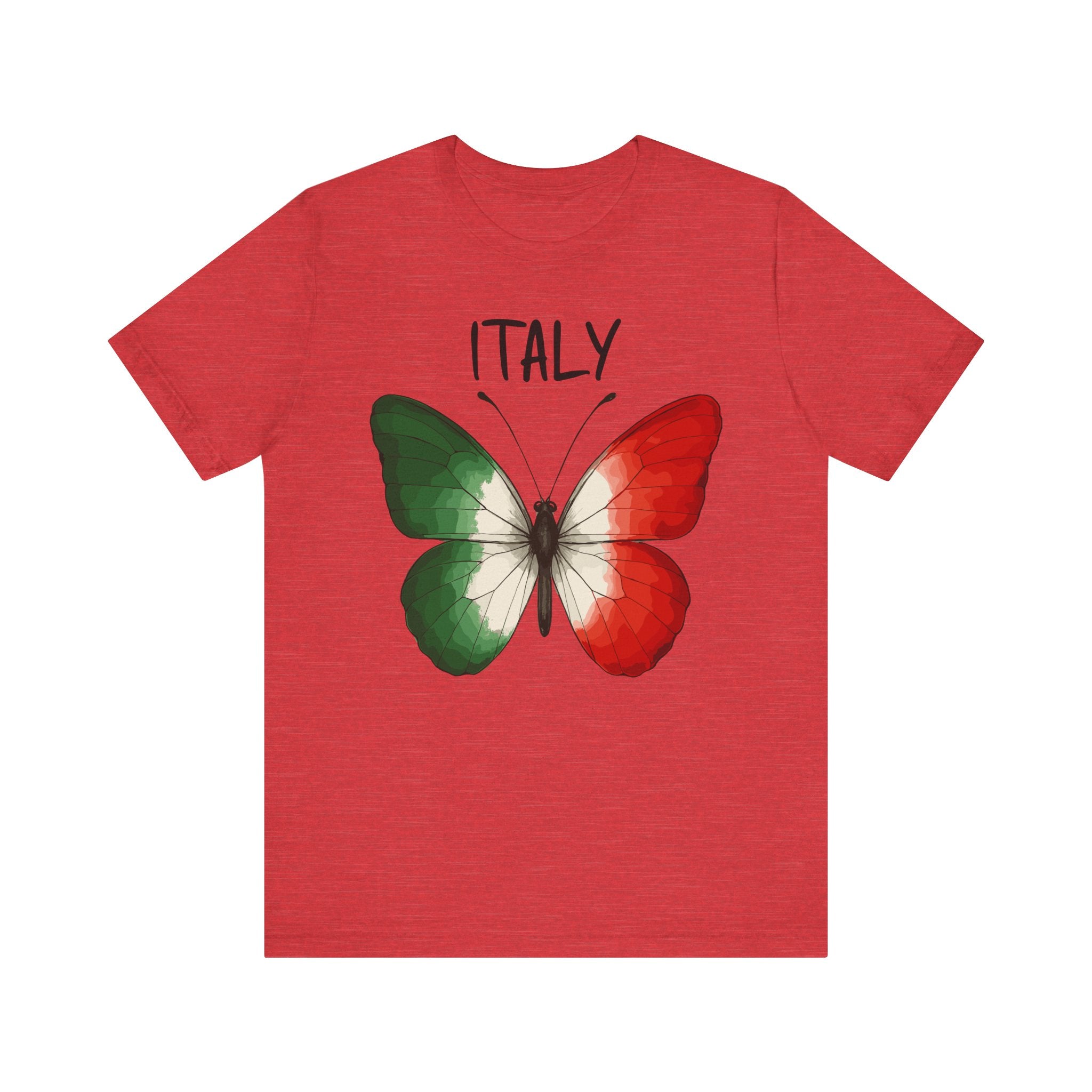 Italian Flag Butterfly T-Shirt