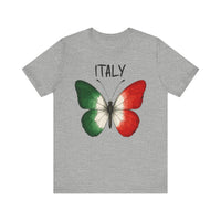 Italian Flag Butterfly T-Shirt