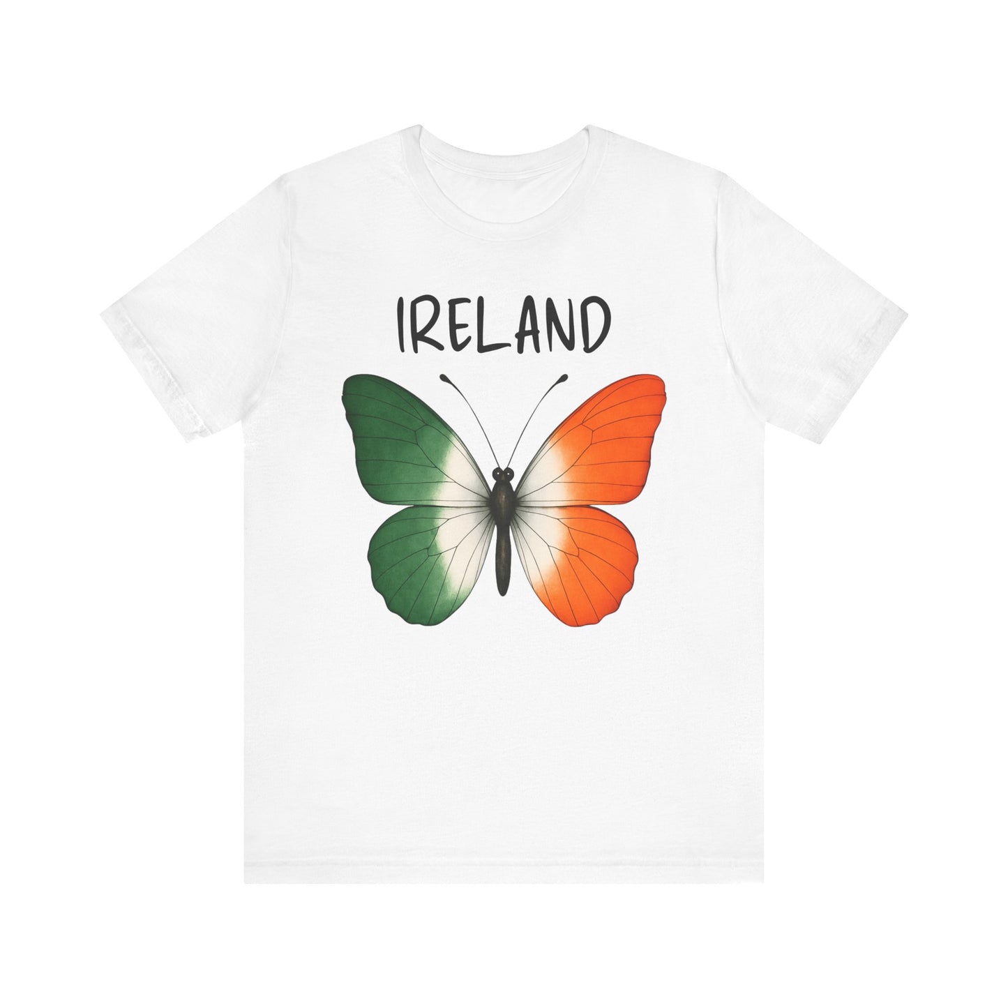 Ireland Flag Butterfly T-Shirt