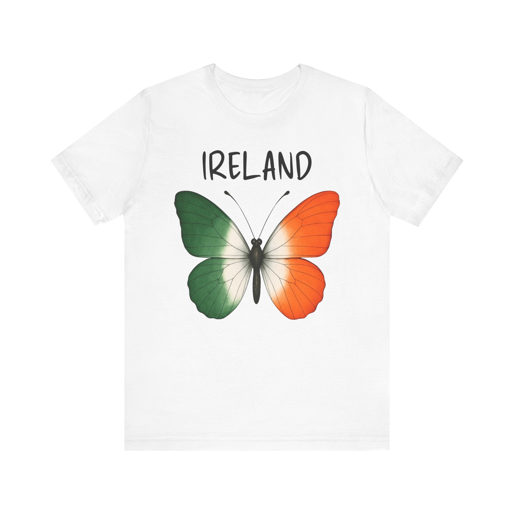 Ireland Flag Butterfly T-Shirt
