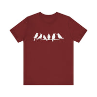 Birds on Wire Silhouette T-Shirt