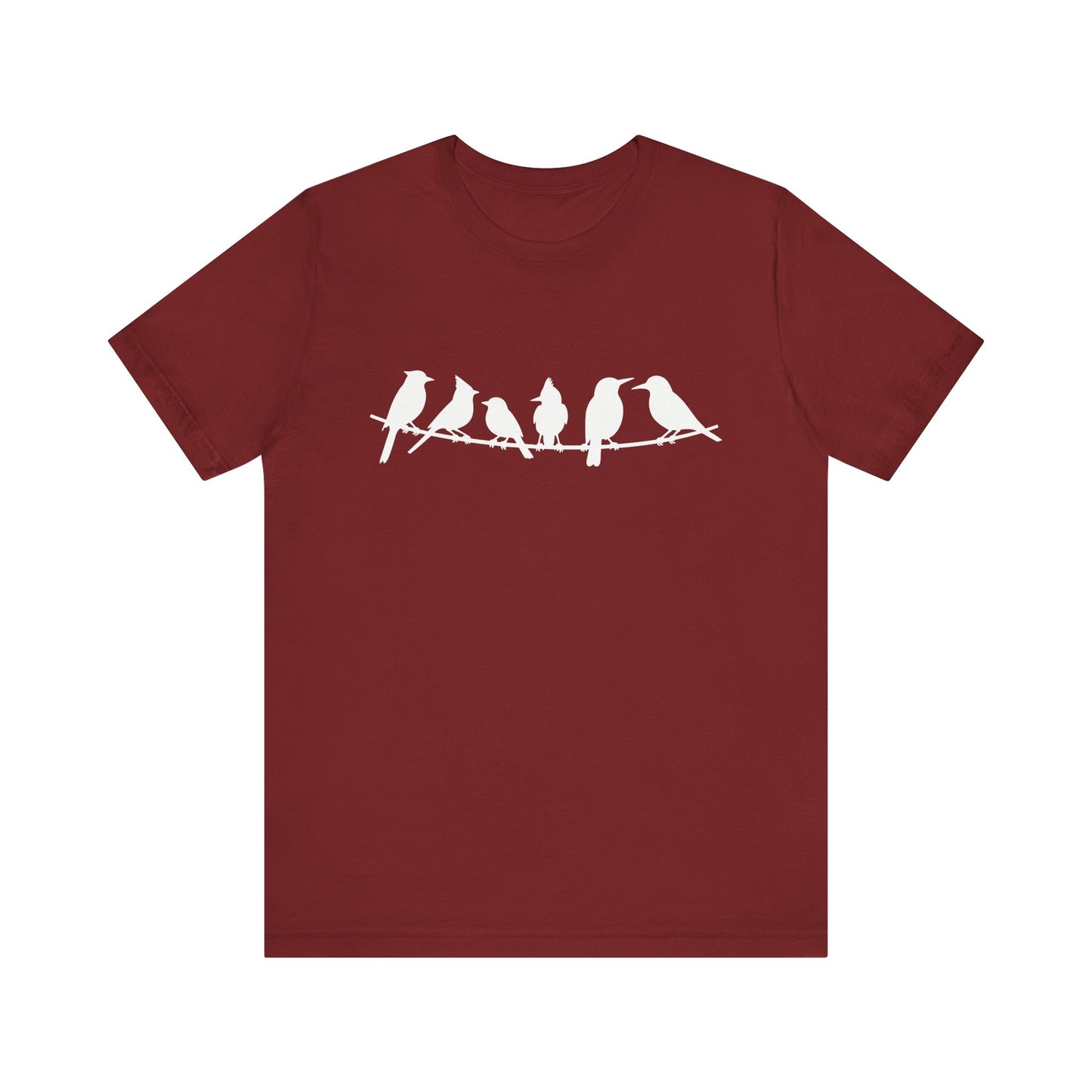 Birds on Wire Silhouette T-Shirt