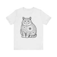 Fat Cat Sunflower T-Shirt