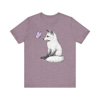 Fox and Lavender Butterfly T-Shirt
