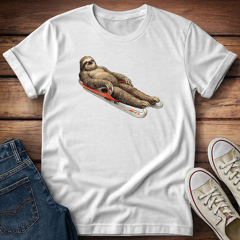 Luge Life, Sloth Style T-Shirt