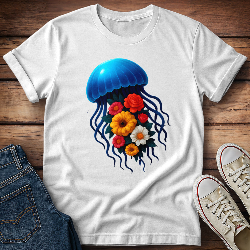 Floral Jellyfish T-Shirt