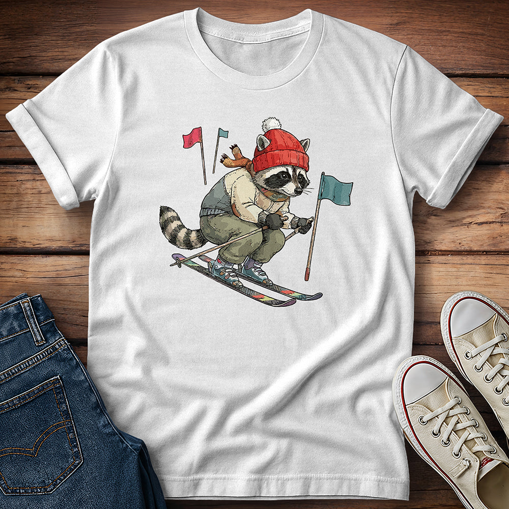Slalom Raccoon T-Shirt