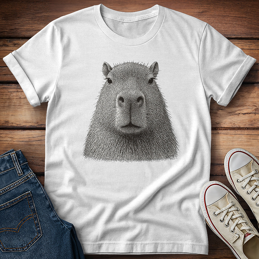 Stippled Capybara T-Shirt