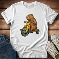 Capybara Rollin 70s Style T-Shirt