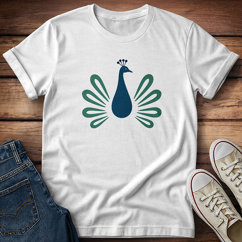 Playful Peacock T-Shirt