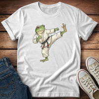 Karate Kick Frog T-Shirt
