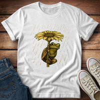Frog Sunflower Shelter T-Shirt