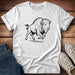 Line Art Buffalo T-Shirt