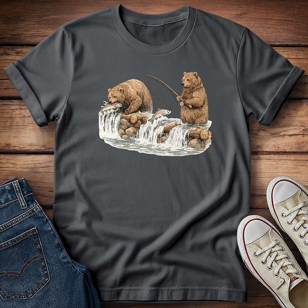 The Great Grizzly Salmon Fish-Off T-Shirt