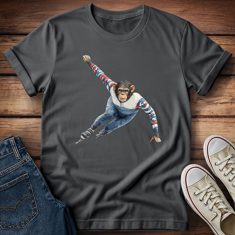 Chimpanzee - Chimpions of the Ice T-Shirt