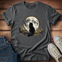 Black Cat Moon T-Shirt