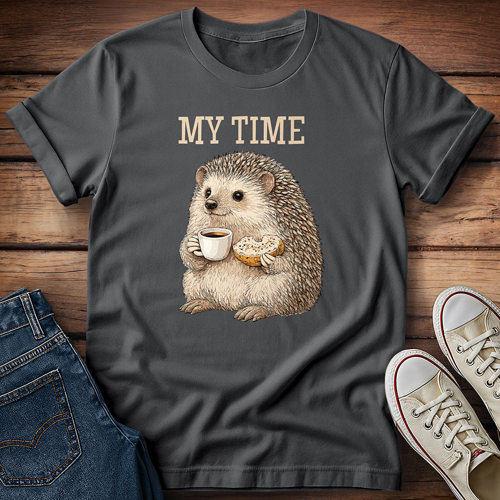 Hedgehog Coffee Time T-Shirt